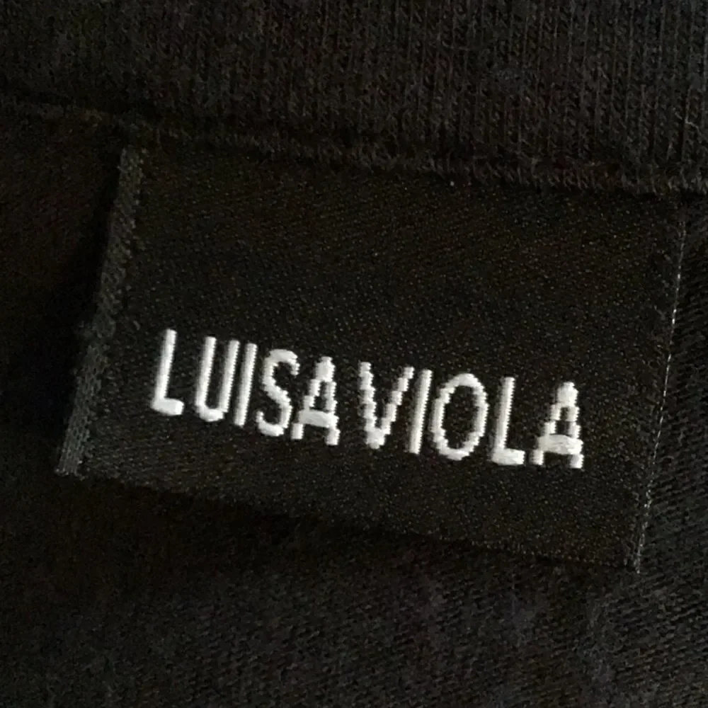 Luisa Viola Black Zip up Athleisure Jacket or Base Layer